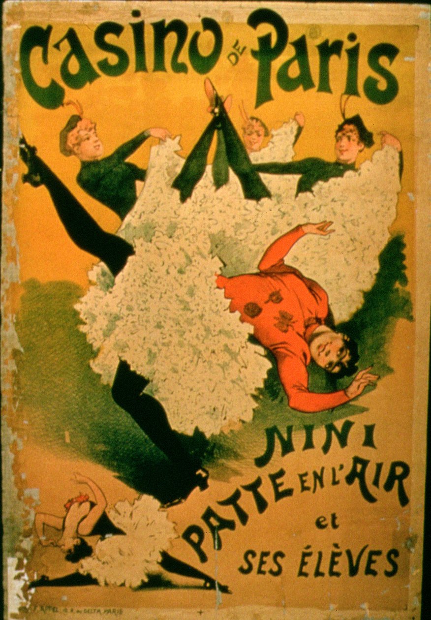 Nini Patte En LAir ve Öğrencileri Casino de Paris