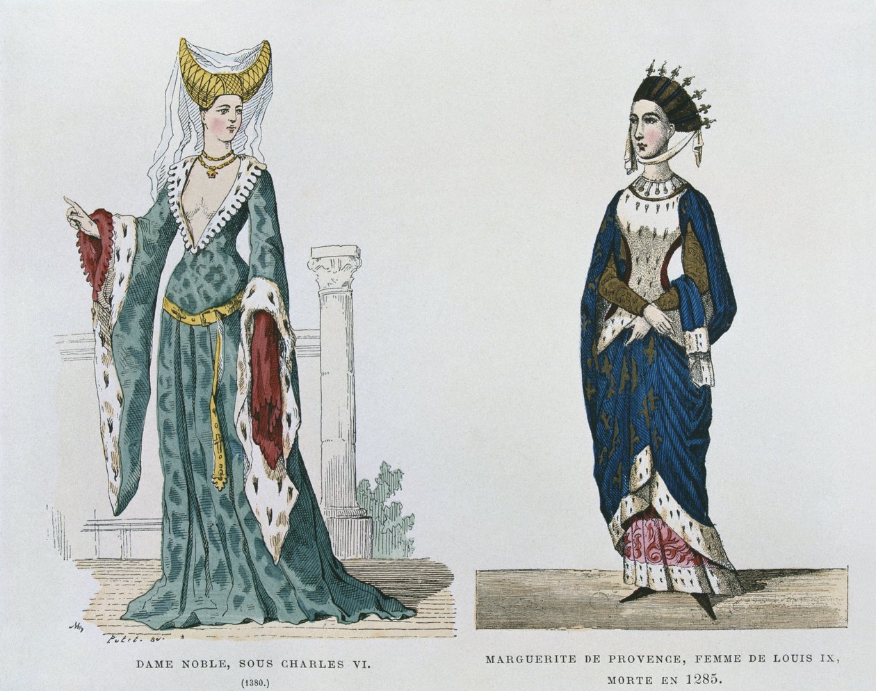 Charles VI, Marguerite de Provence, Louis IX