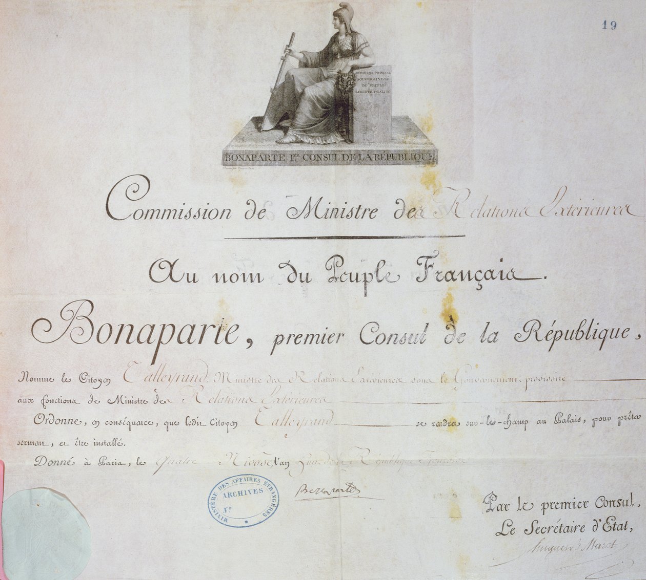 Charles Maurice de Talleyrand-Perigord