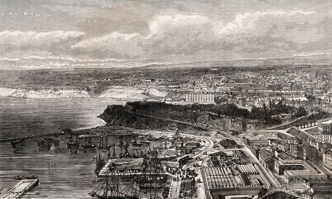 Oran - Cezayir - V.A. Malt-Kahverengi. 1884 by French School