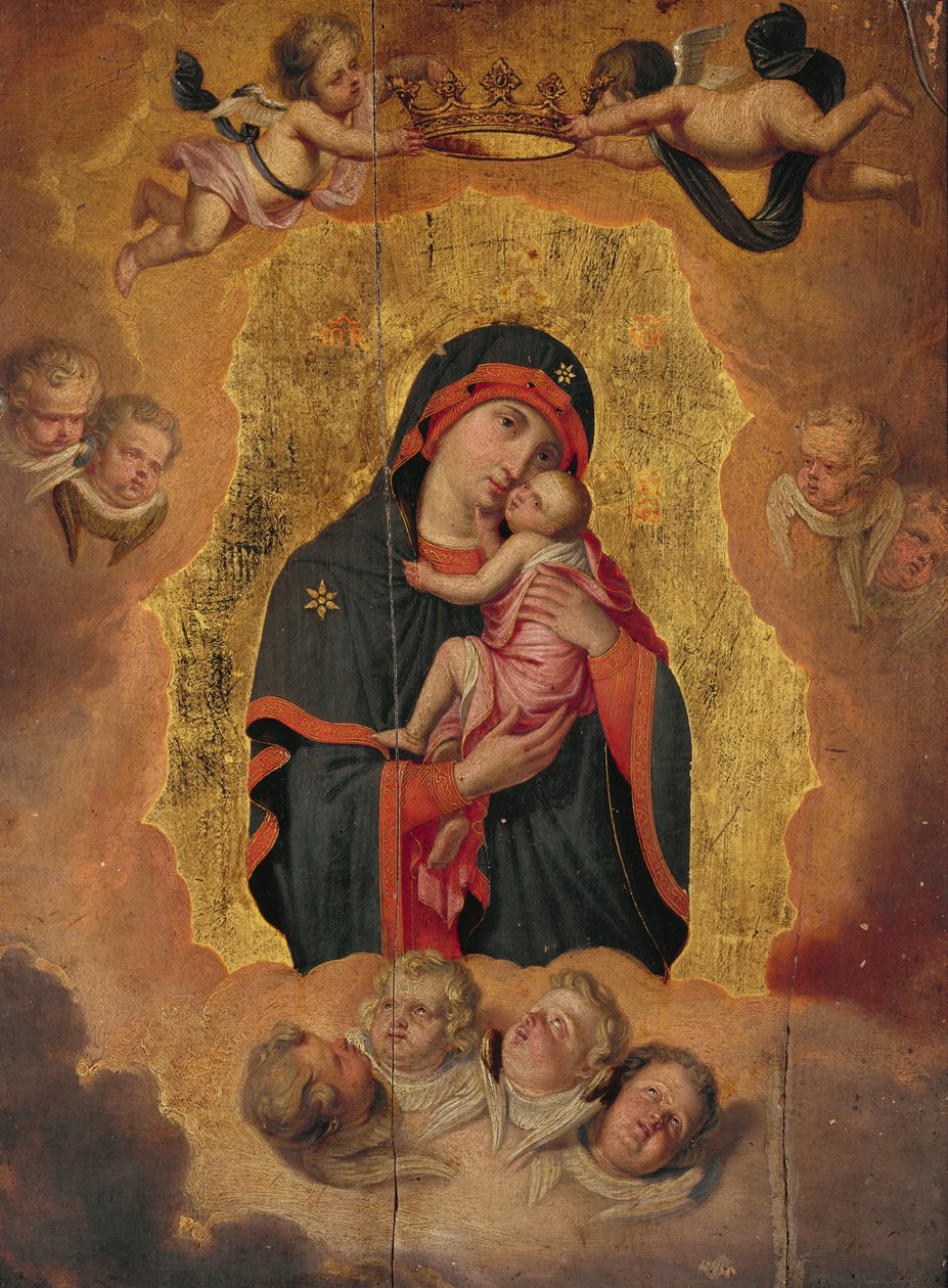Our Lady of Grace (kopya) by French School