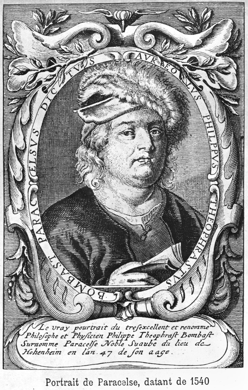 Paracelse (1493-1541) 1540 by French School