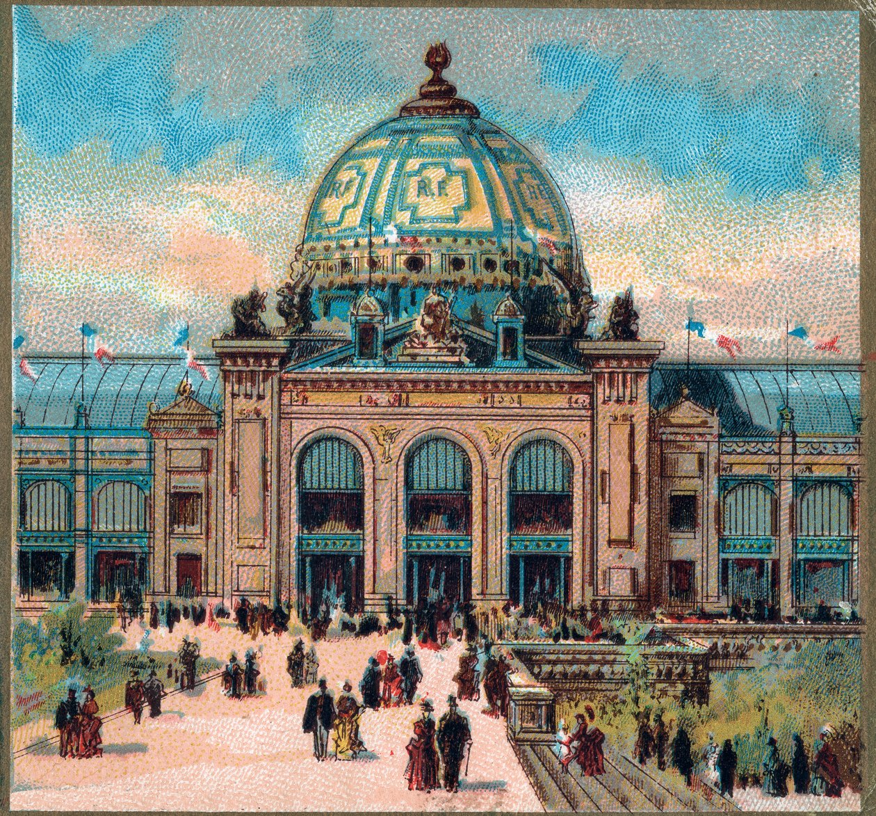 Paris. 1889 Evrensel Sergisi: Güzel Sanatlar Sarayı