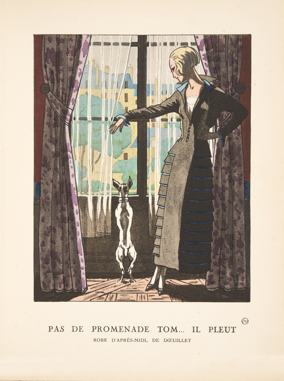 Pas de Promenade Tom …bir Moda Tabak Koleksiyonundan Yağmur Yağıyor by French School