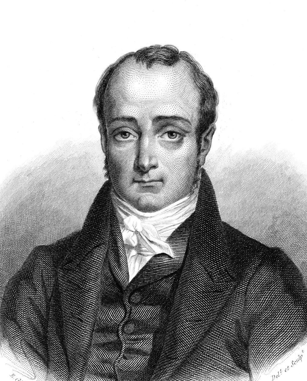 Paul Jean Pierre SAUZET (1800-1876), Fransız politikacı. by French School