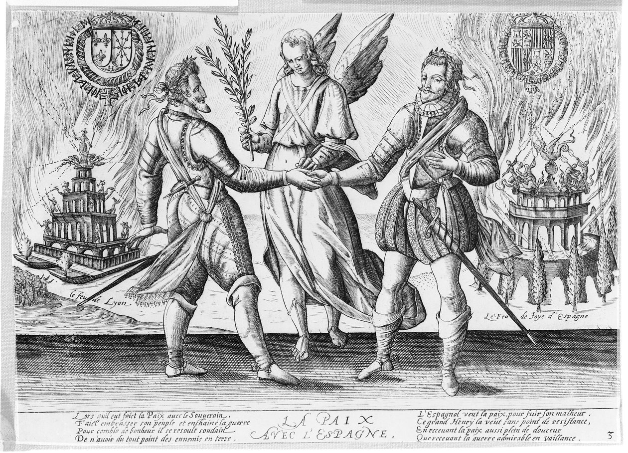 İspanya ile Barış, 1598 by French School