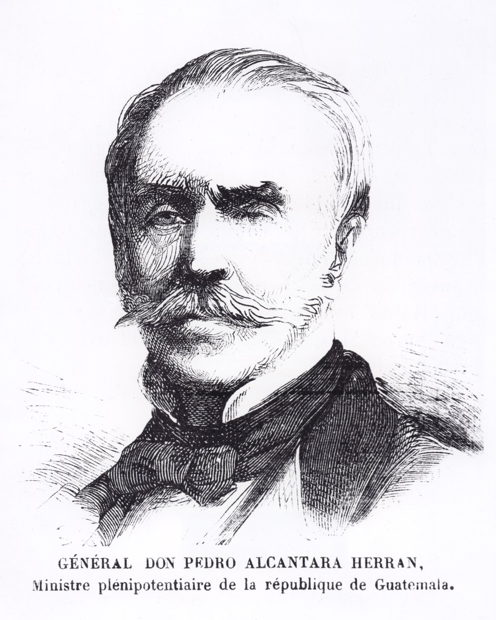Pedro Alcantara Herran (gravür) by French School