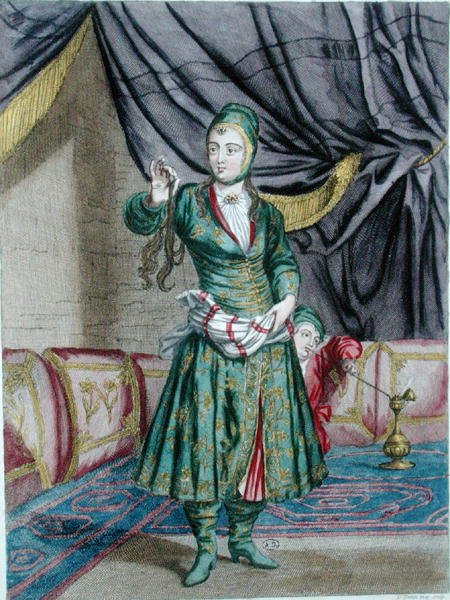 Gerard Jean Baptiste Scotin (1671-1716) tarafından oyulmuş 