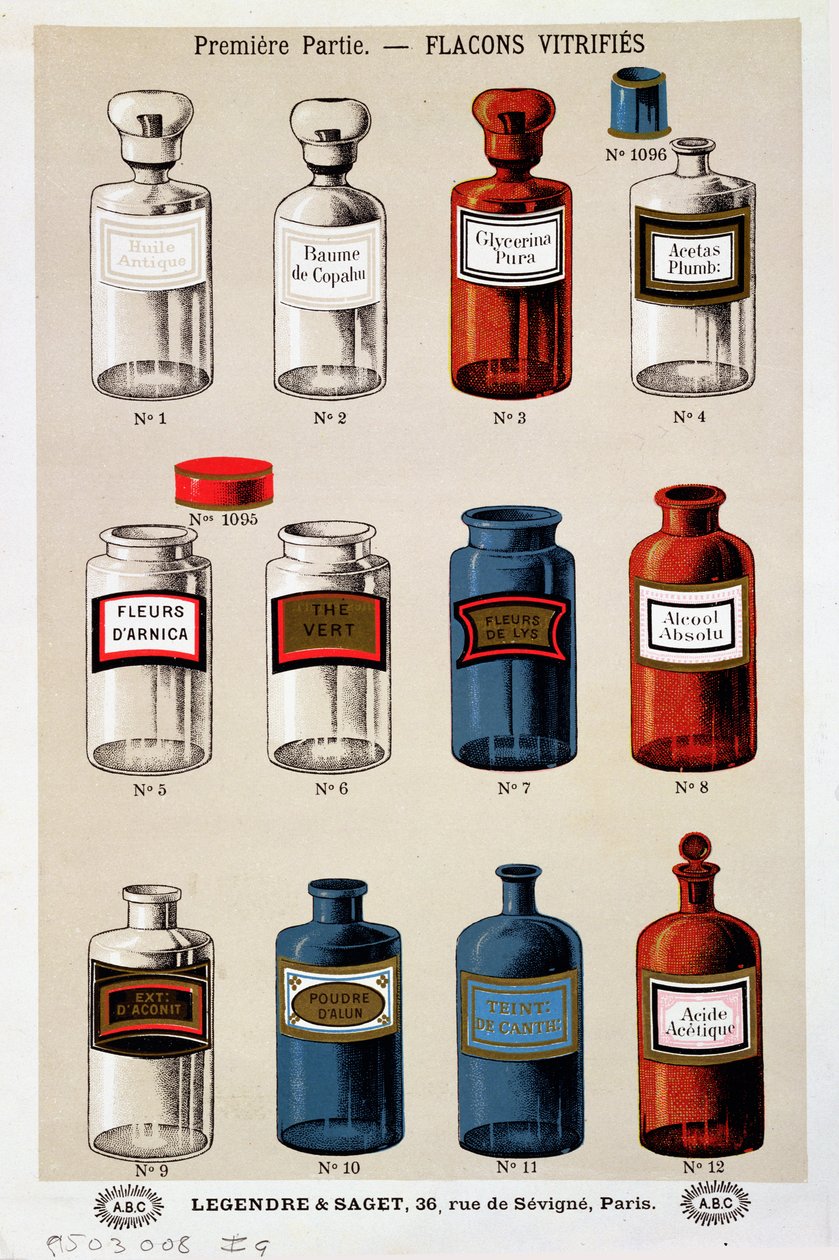 İlaç ambalajları (renkli baskı) by French School