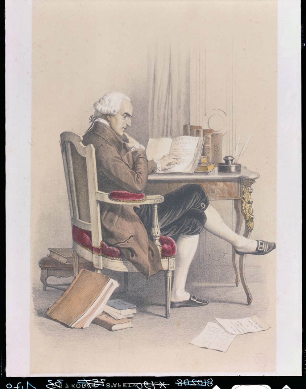 Pierre-Simon (1747-1825) Marquis de Laplace, 1840 dolayları by French School