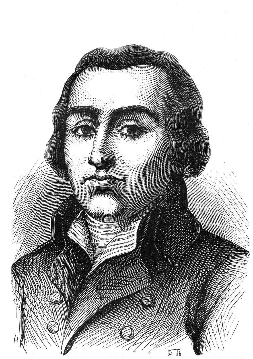 Pierre Joseph CAMBON (1756-1820), tuvalde müzakereci ve Ulusal Kongre'de milletvekili - Gravür 1864 by French School