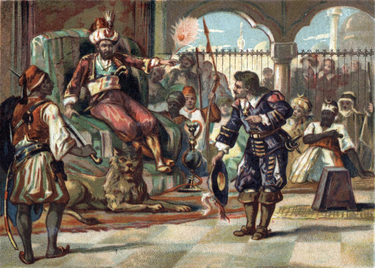 Fırkateyn kaptanı Pierre Porcon de La Barbinais, Cezayir