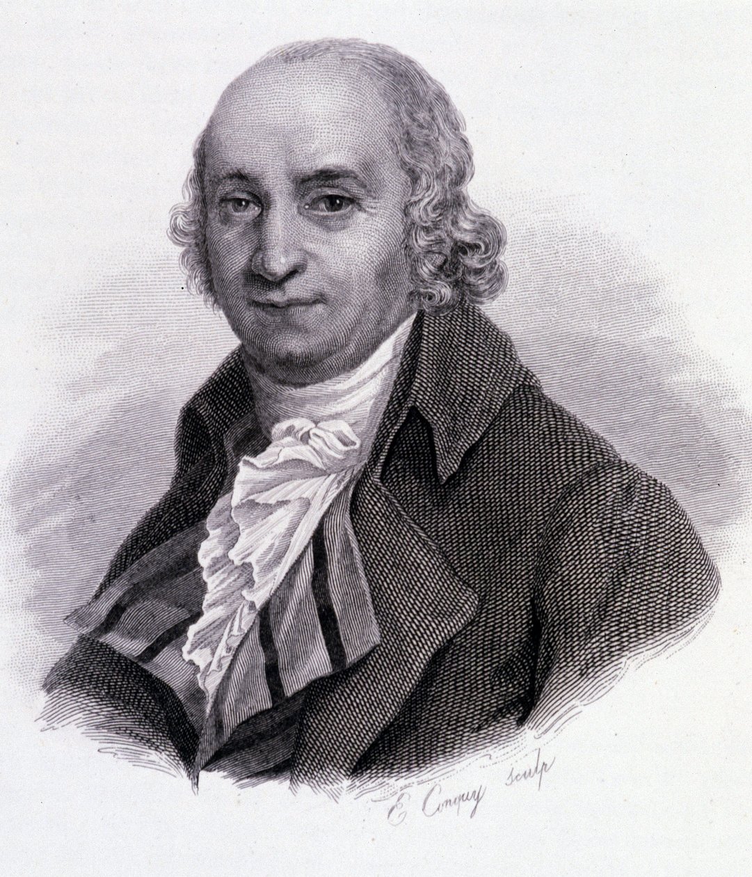 Pierre Samuel Dupont de Nemours (1739-1817) - "" Yararlı Adamların Portreleri"nde by French School