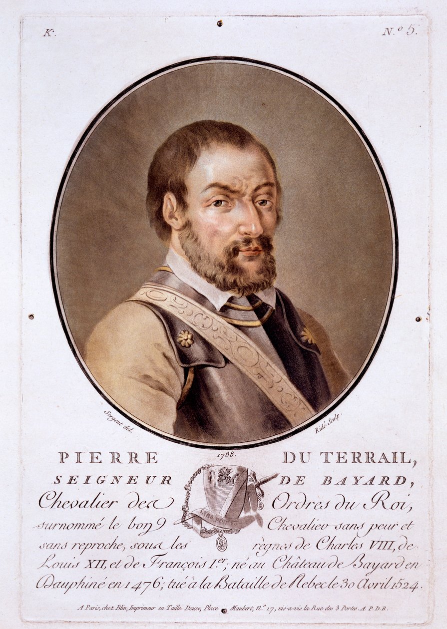 Pierre du Terrail, Seigneur de Bayard, Portreler of Great Men, şanlı Kadınlar ve Fransa