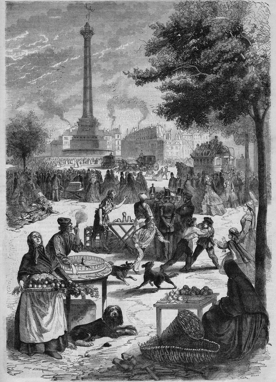Eylül ayında bir Pazar günü de la Bastille