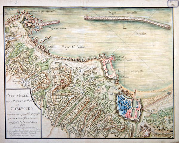 Cherbourg liman ve liman geliştirme planı by French School