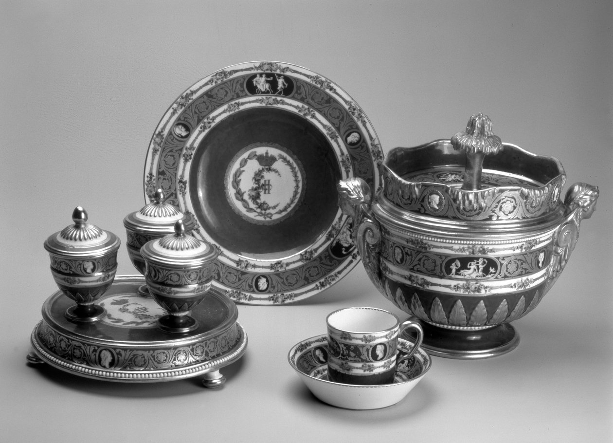 Blue Cameo Service, Sevres, 1778-79