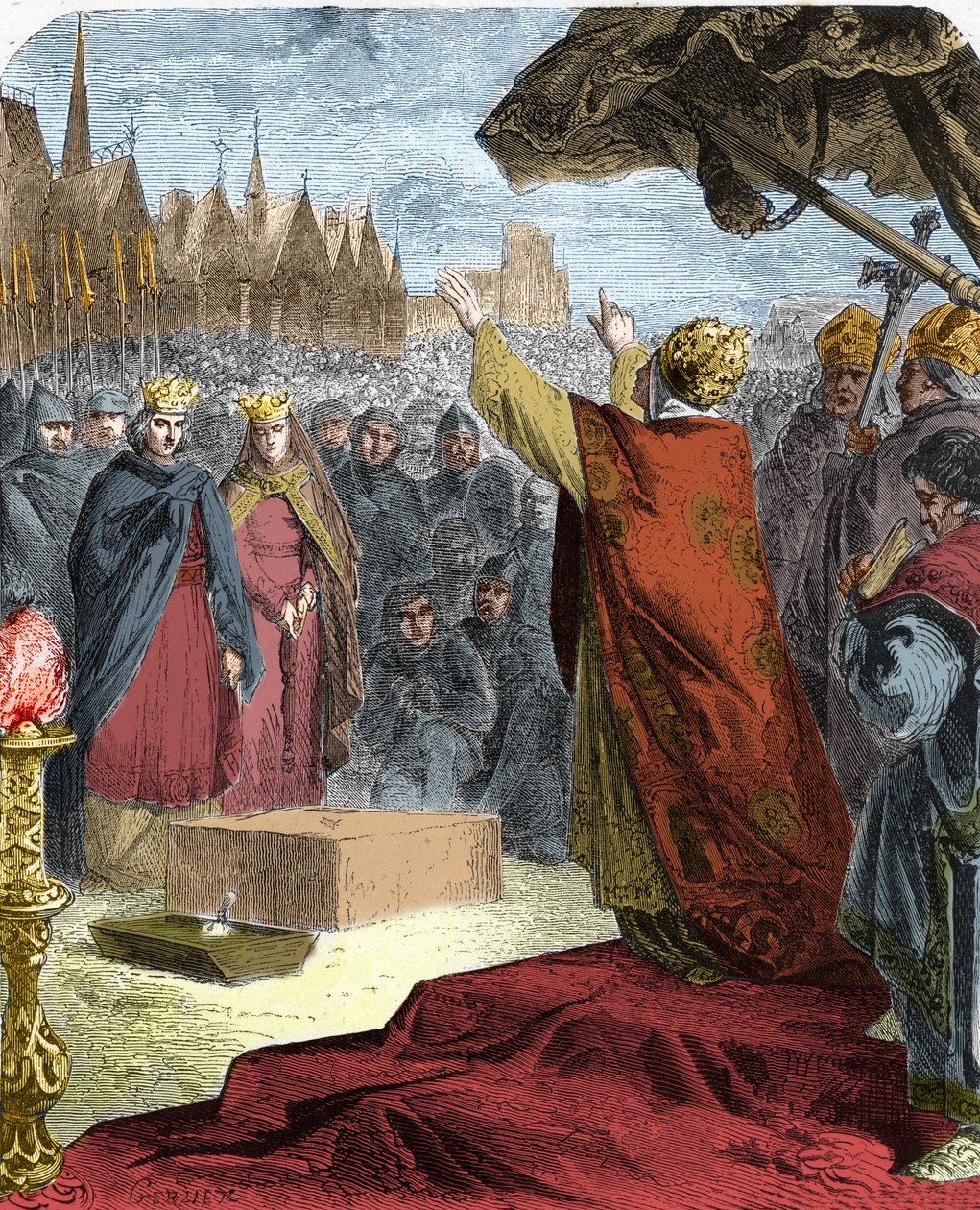 Papa III.Alexander (Orlando Bandinelli) (Alessandro III) 1163