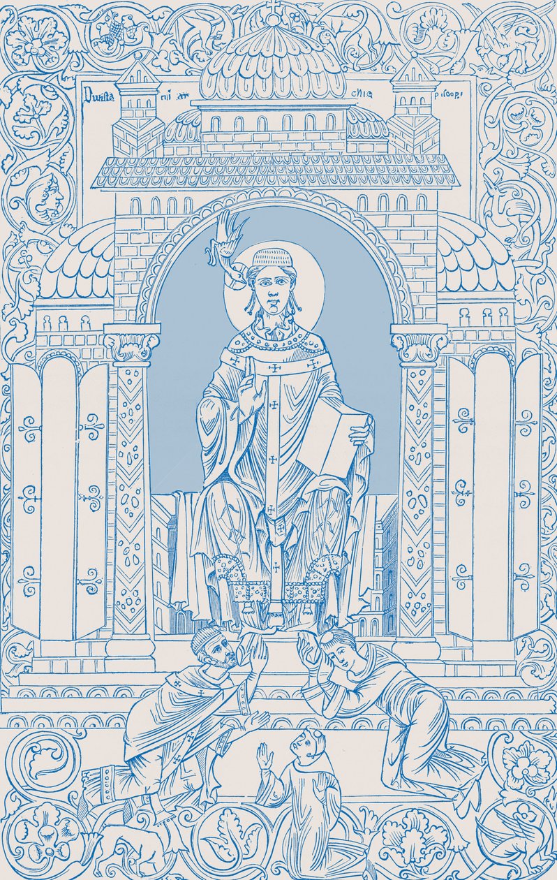 Papa I. Gregory by French School