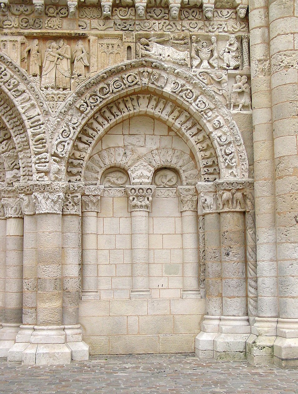 Batı Cephesinden Portal by French School