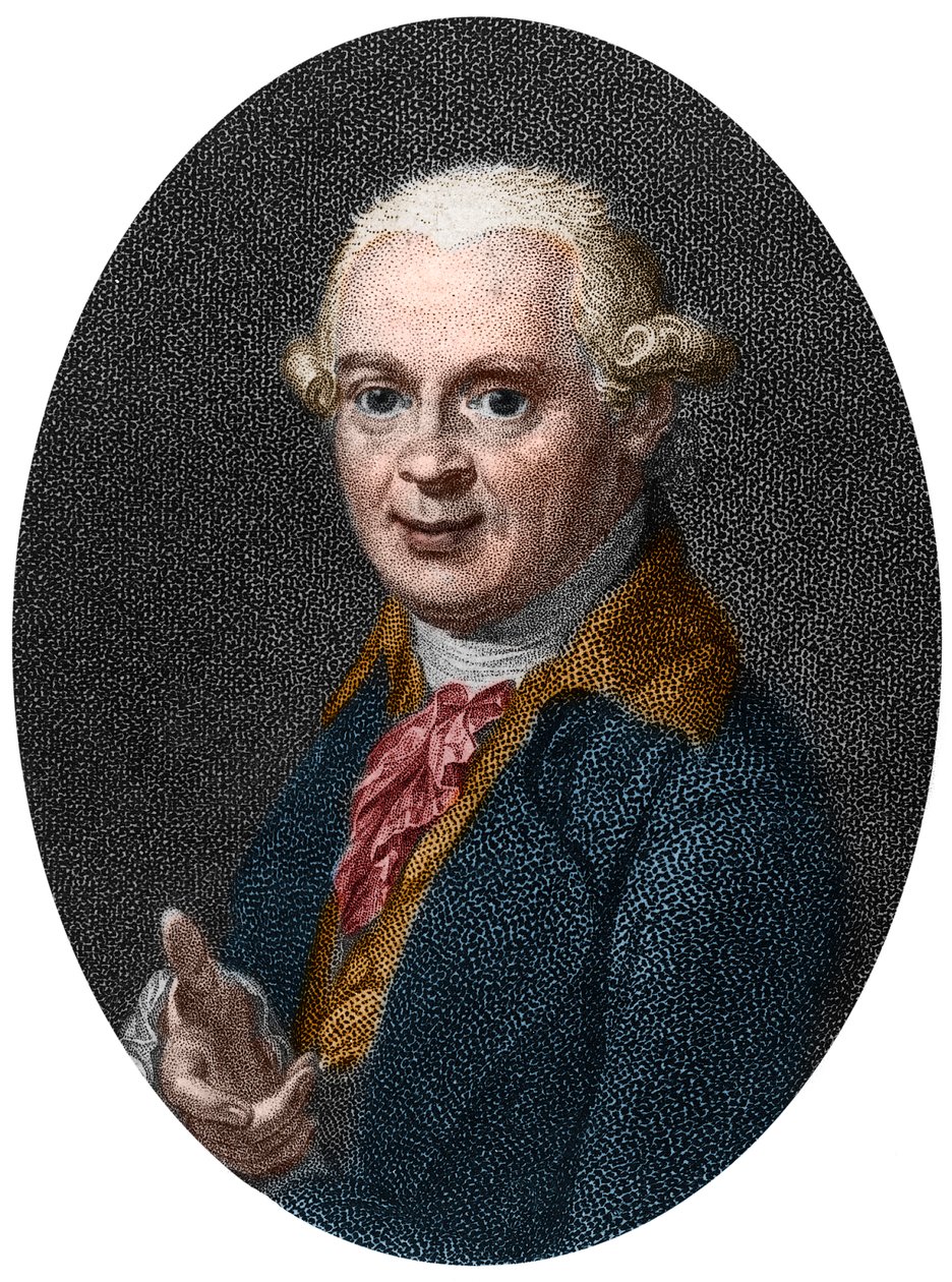 Abraham Gottlob Werner (1750-1817), Alman jeolog portresi by French School