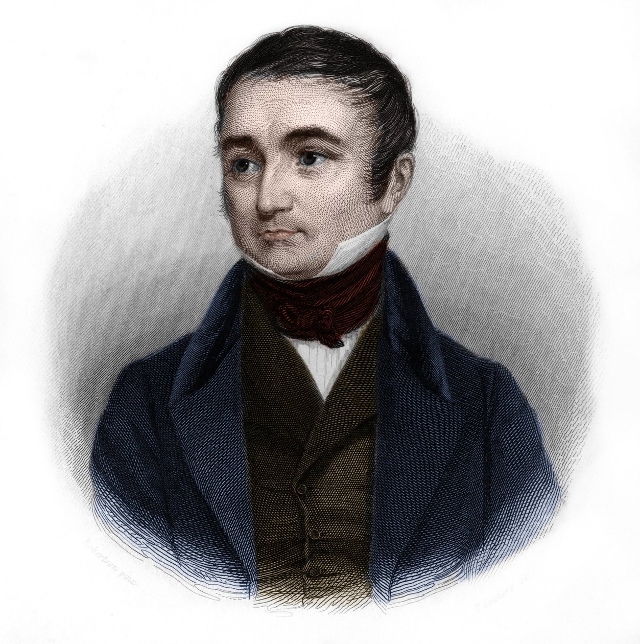 Adolphe Thiers (1797-1877), Fransız politikacı ve tarihçi portresi. Louis de Cormenin Timon