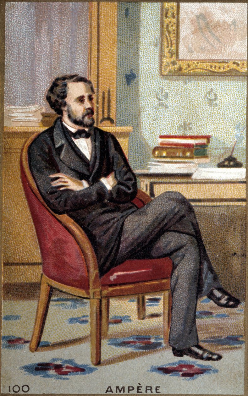 Fransız fizikçi André Marie Ampère