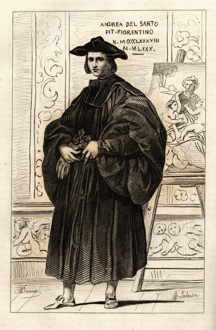 Andrea del Sarto olarak bilinen Paolo del Migliore tarafından Francesco di Luca tarafından Andrea d