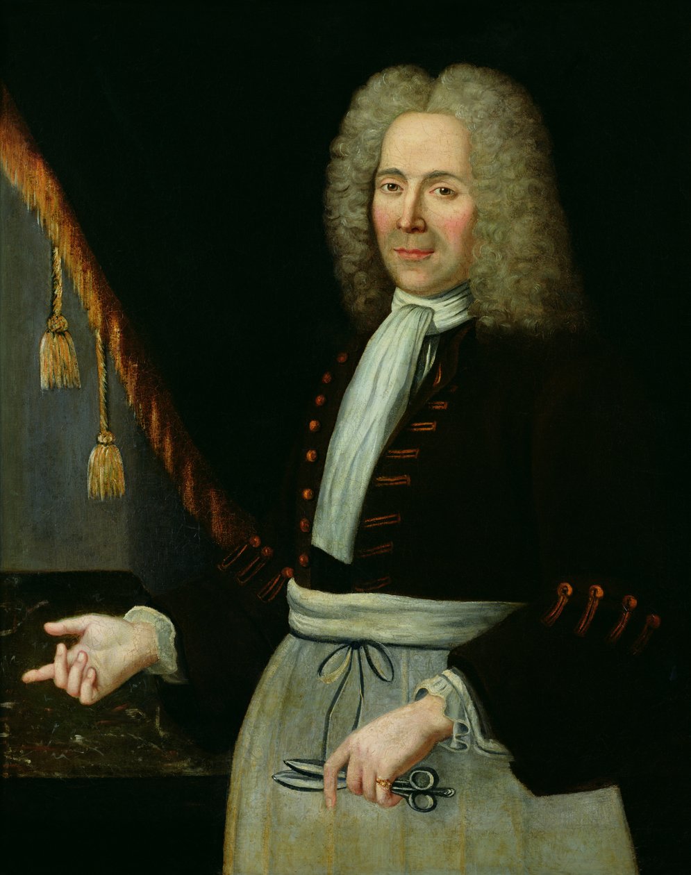 Antoine Thibault'un Portresi (d.1725) by French School