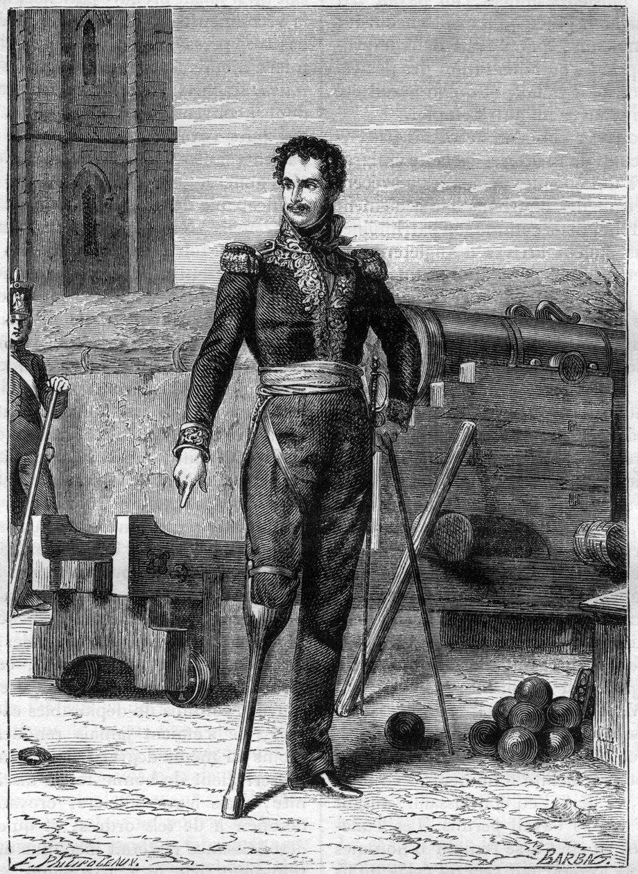 Baron Pierre Yriex Daumesnil (1776-1832) - Pierre Yriex (Pierre-Yrieix) Daumesnil