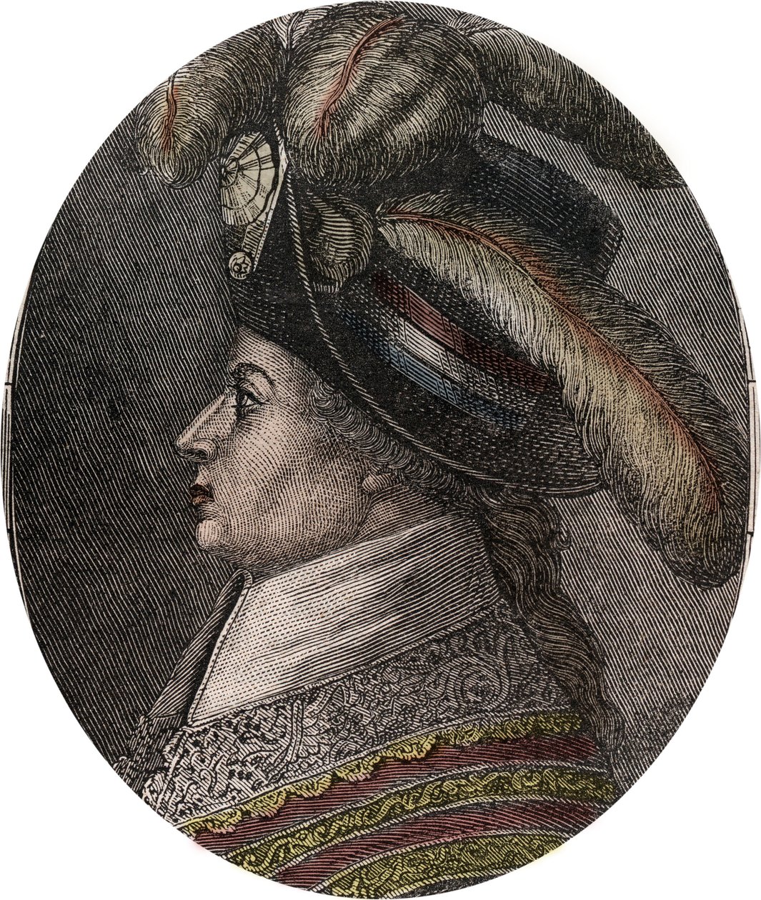 Barthelemy Francois Marie'nin Portresi (Marki) (1747-1830) (Balthazar Francois, Barthelemy Markisi) - Maurice La Charest'in “Nouvelle Nationale Ansiklopedisi”nde gravür - 1870 - by French School