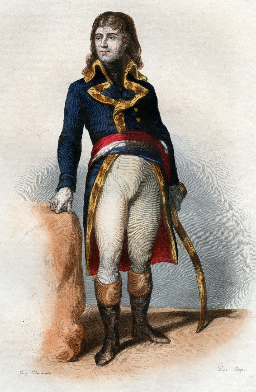 Charles Antoine Desaix de Veygoux (1768-1800), Fransız generalin portresi. by French School