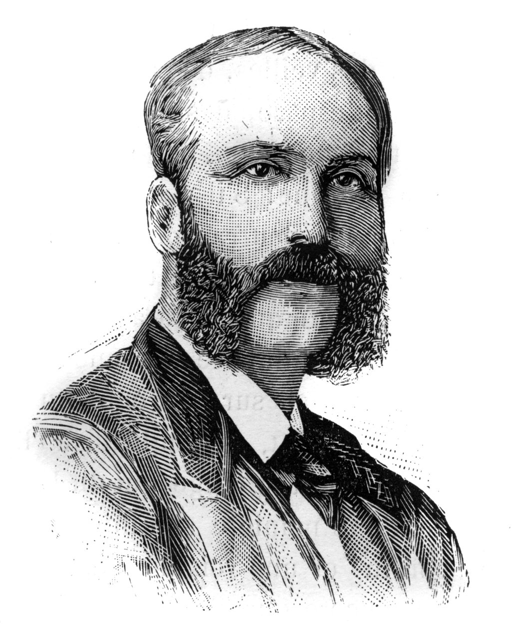 Charles Baihaut (1843-1917), Fransız politikacı portresi. “” Resimli Dünya” da gravür, 16 Ocak by French School
