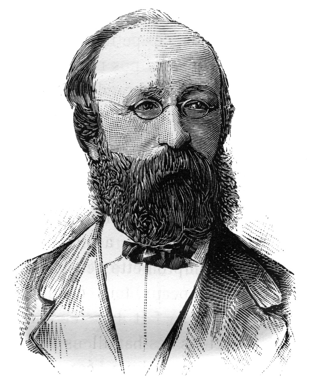 Charles Demole (1828-1908), Fransız politikacı portresi. “” Resimli Dünya” da gravür, 16 Ocak by French School