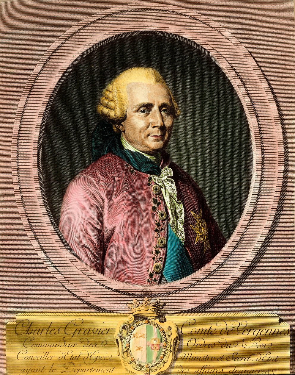 Vergennes Kontu Charles Gravier