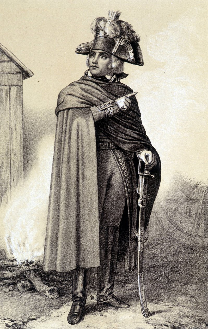 Charles Pichegru, Fransız General (1761-1804) portresi. Albert Morin