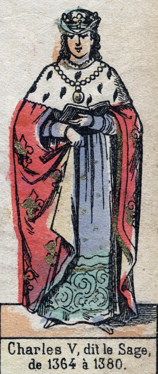 Bilge Charles (1338-1380) (Kapetliler hanedanı) olarak bilinen Fransa Kralı V. Charles