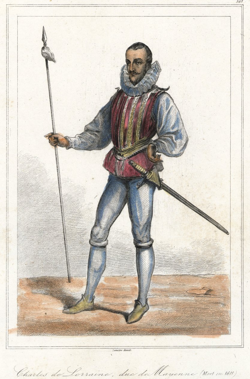 Charles de Lorraine, Mayenne Dükü (1554 - 1611), Fransız Prensi