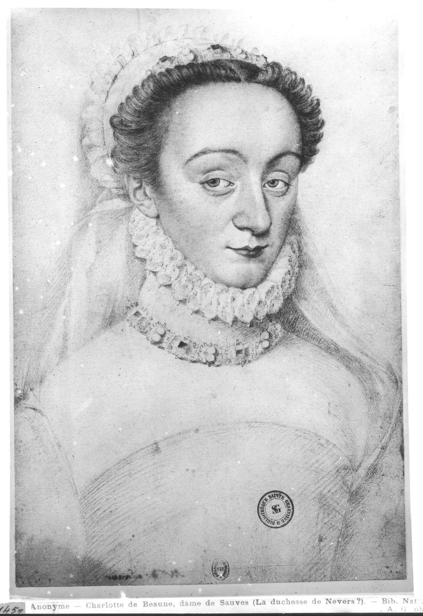 Charlotte de Beaune (1551-1617) Dame de Sauves