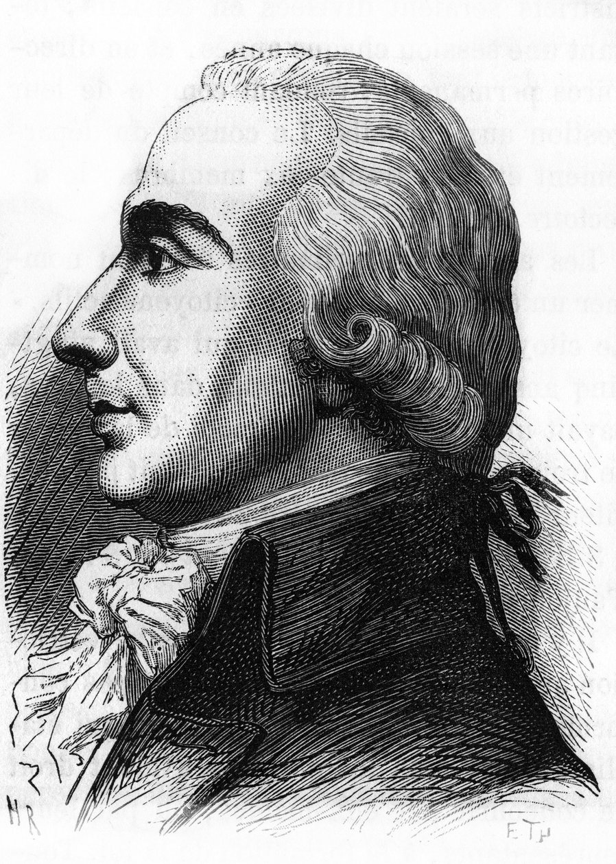 Dominique Joseph Garat'ın (1749-1833) portresi Fransız avukat, gazeteci ve filozof, by French School