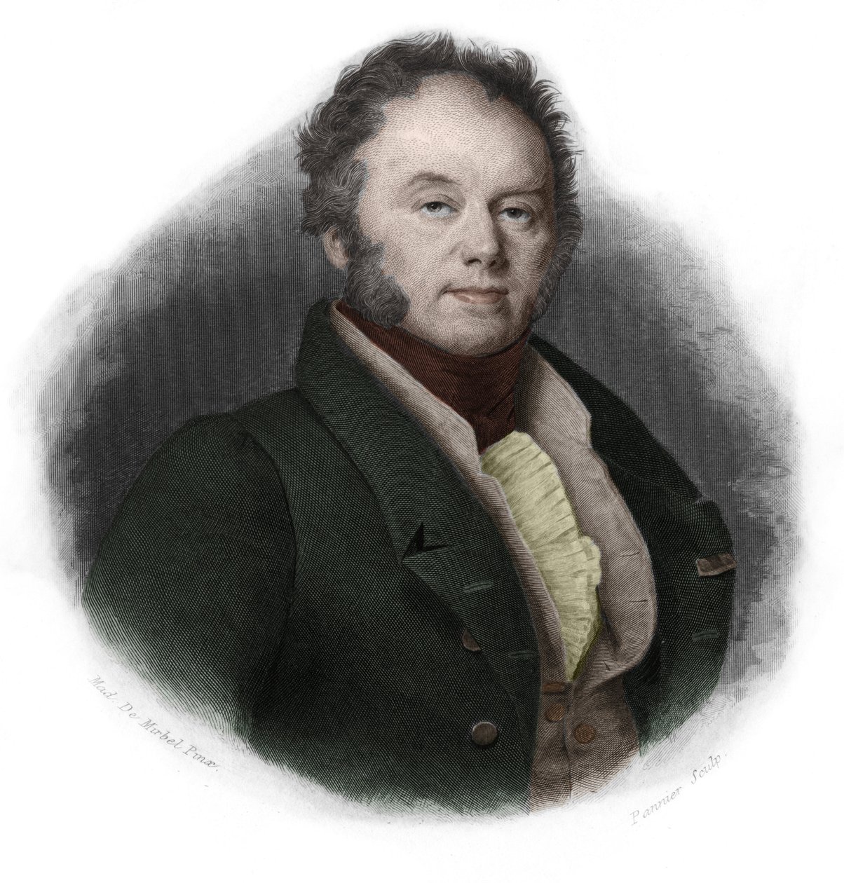 Edouard, Fitz-James Dükü (Fitz James) (1776-1838), Fransız politikacı portresi. Louis de Cormenin Timon tarafından “LIBRE DES SPEAKERS”ta. 1842. Özel koleksiyon. by French School