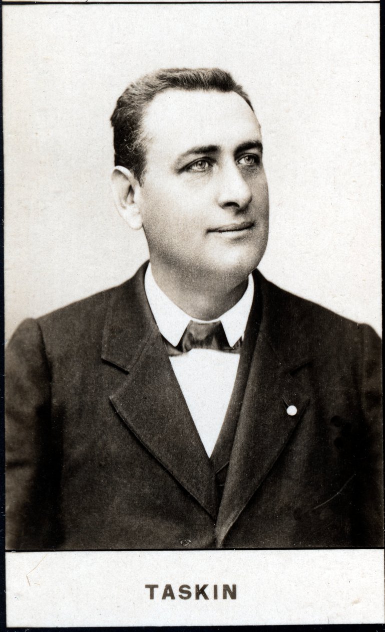 Emile Alexandre Taşkın'ın portresi (1853-1897), Fransız opera baritonu by French School