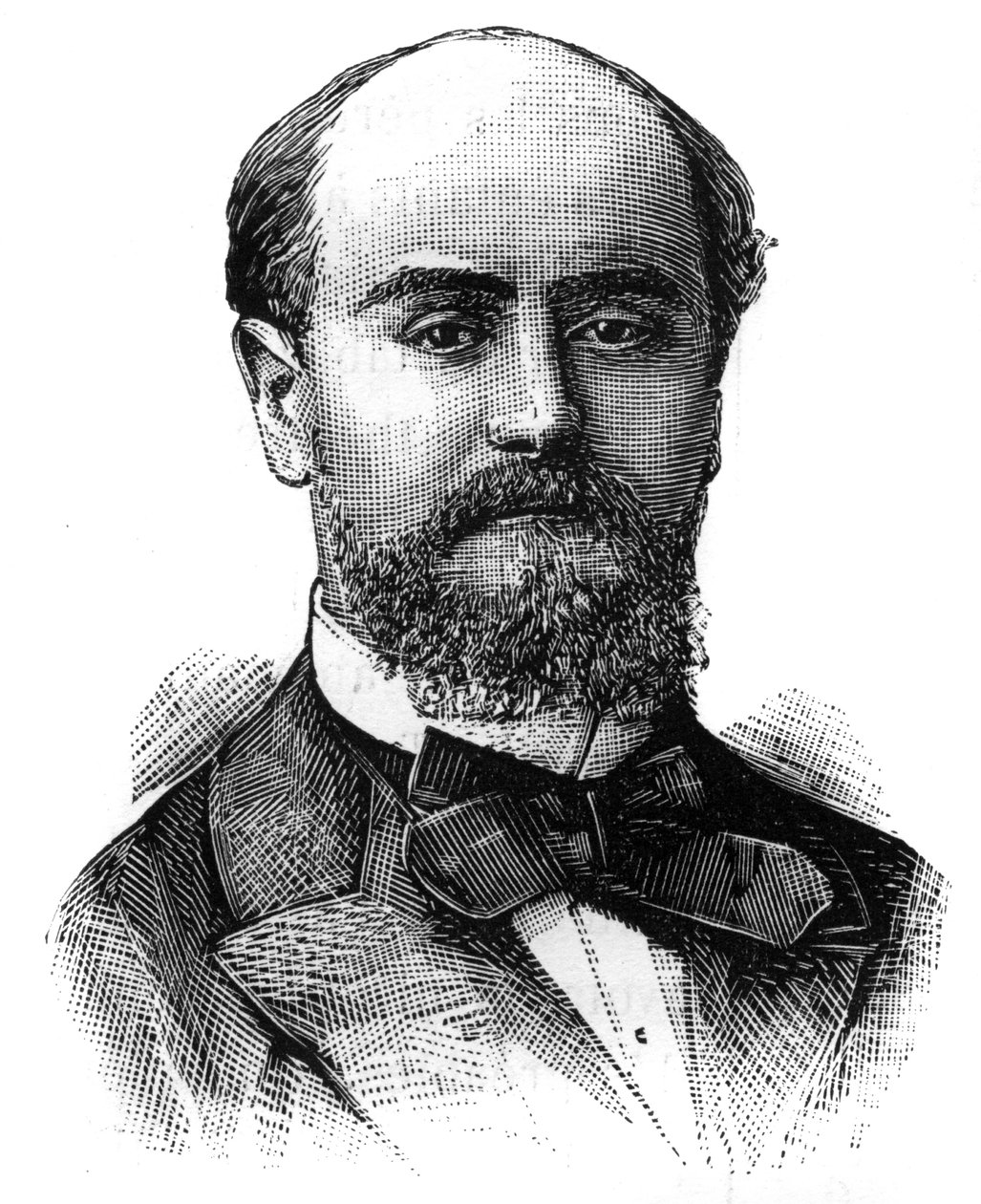 Felix Granet (1849-1936), Fransız politikacı portresi. “” Resimli Dünya” da gravür, 16 Ocak by French School