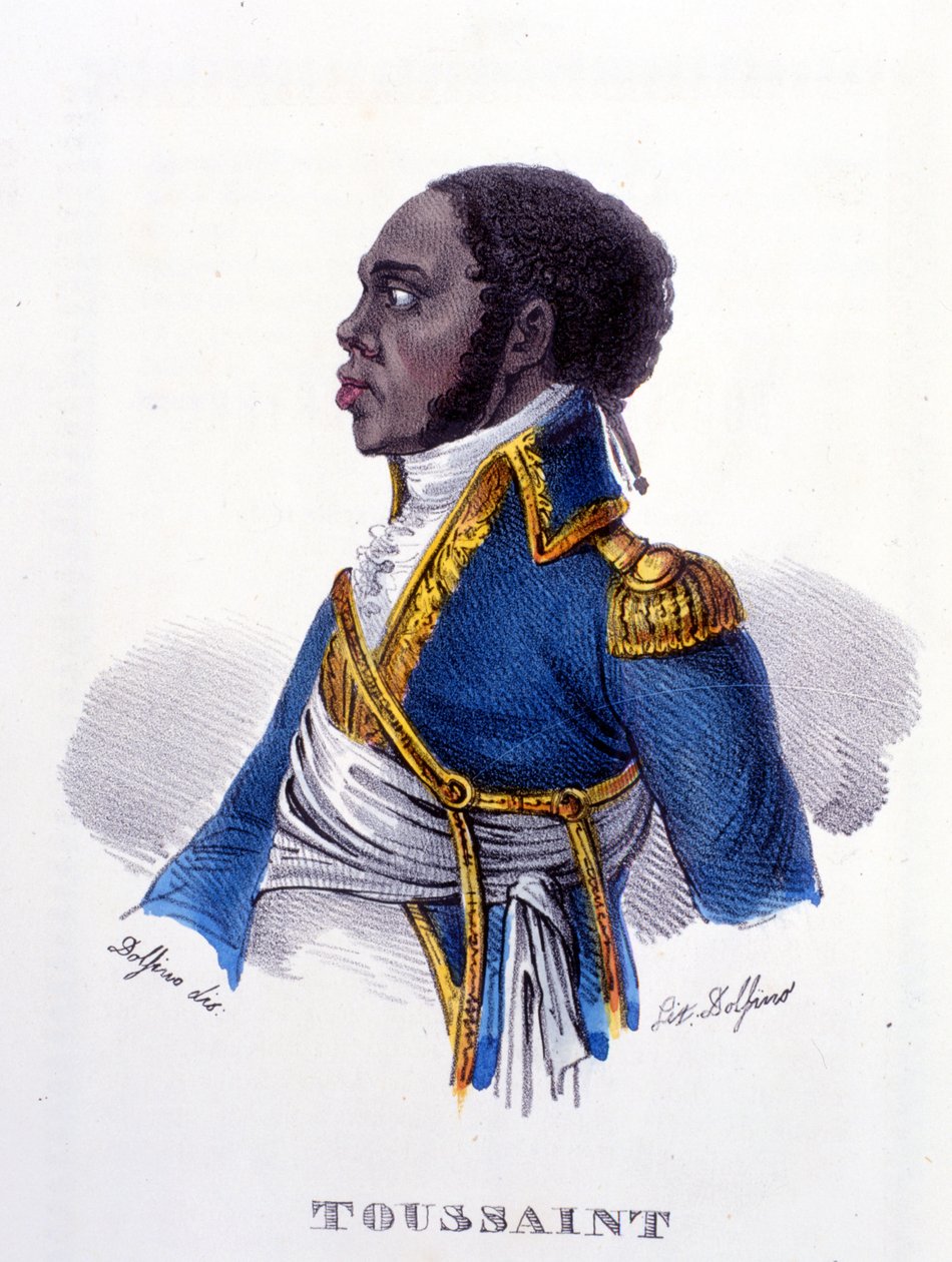 “Toussaint-Louverture” olarak bilinen Francois Dominique Toussaint