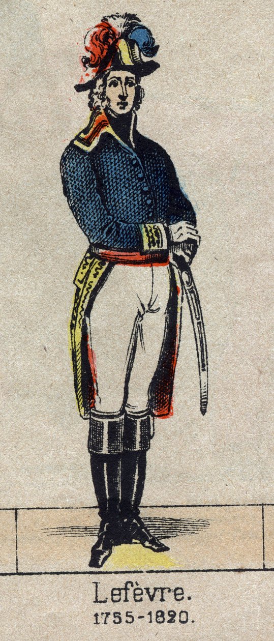 Francois Joseph Lefebvre (1755-1820) Dantzig Dükü ve İmparatorluğun Portresi, Fransa Çifti, ardından Baron ve Fransa Çifti İmparatorluğun Marechal