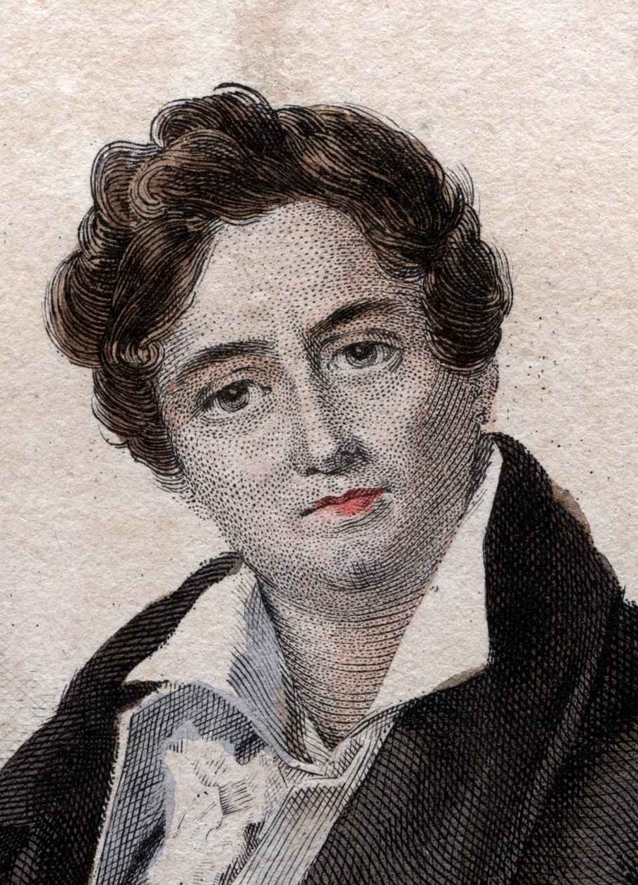 François Joseph Talma (1763-1826), Fransız aktör portresi. by French School