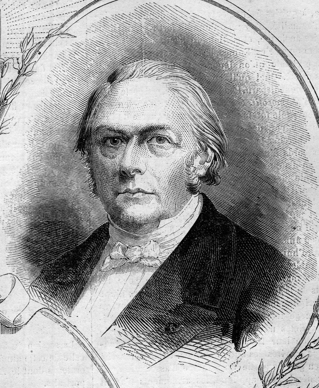 François Jules Devinck (1802-1878), Fransız sanayici ve politikacı portresi. 19 Nisan 1862 tarihli “Le Monde Illustré”” n°262