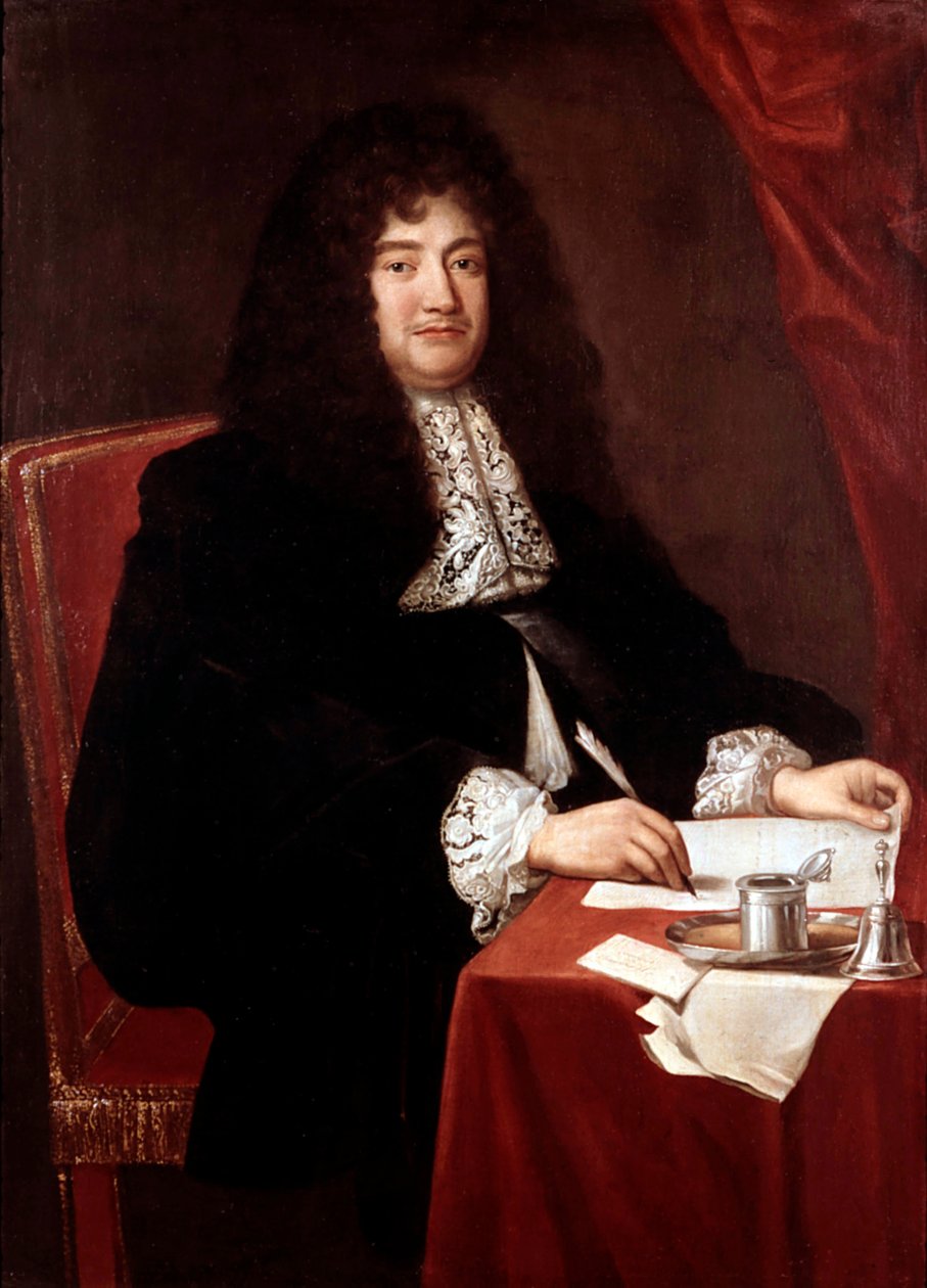Louvois Markisi Francois Michel Le Tellier'in portresi by French School