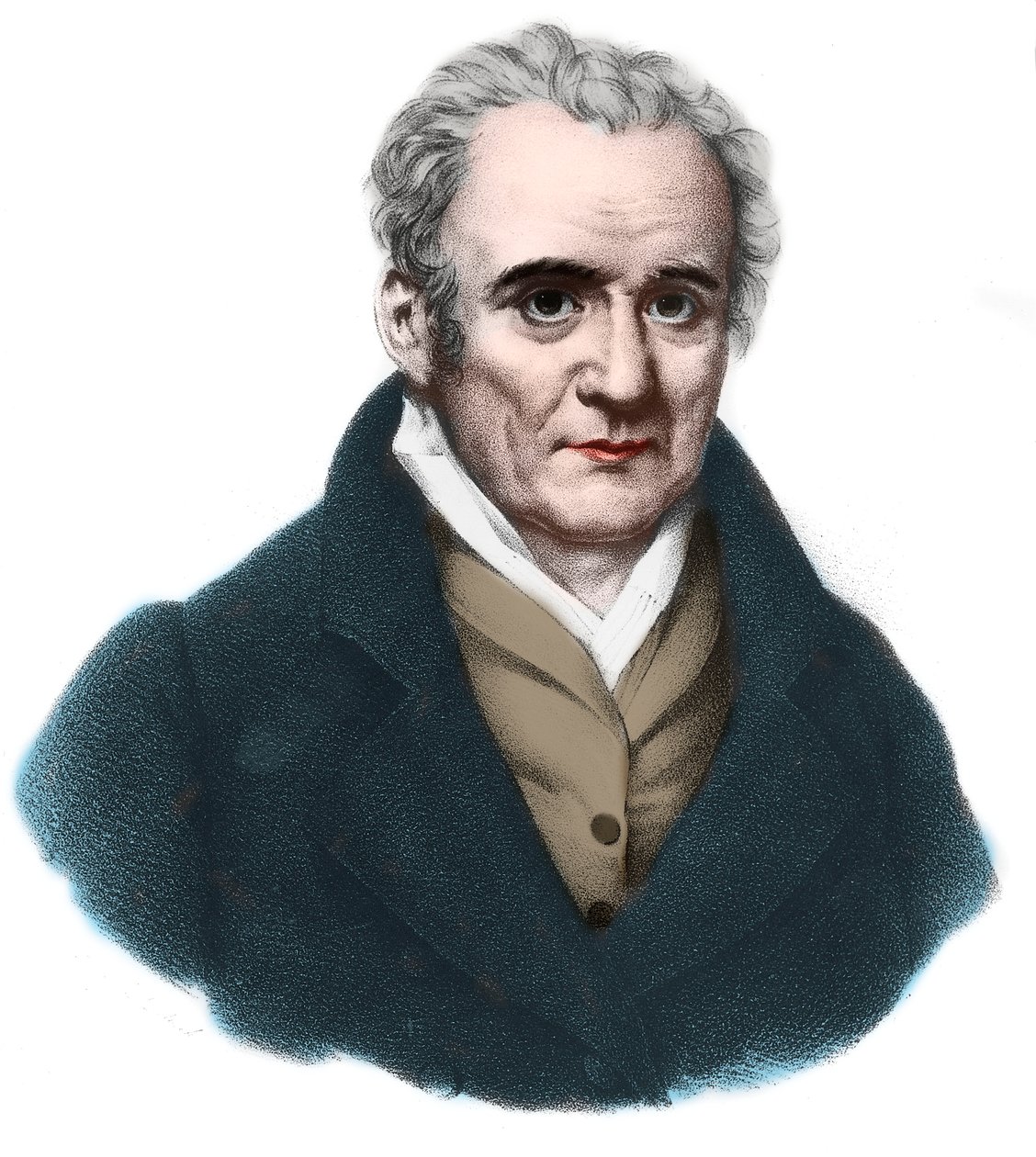 Gaspard Monge (1746-1818) Kont Peluse, Fransız matematikçi ve fizikçi portresi. by French School
