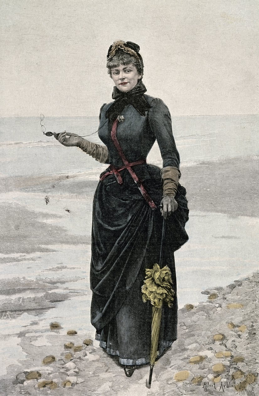 Çingene Portresi (Sibylle Gabrielle Marie Antoinette Riquetti de Mirabeau, Martel de Janville Kontesi) (1849-1932), Fransız yazar Fren by French School